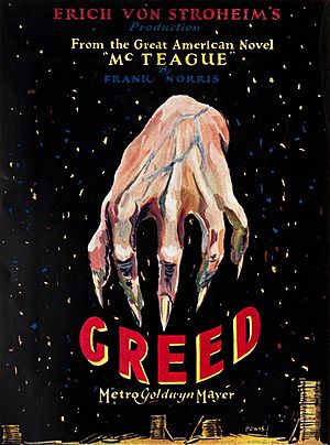Archivo:Greed 1924 poster