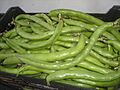 Habas tiernas