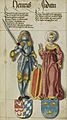 Henry I of Bavaria and his wife Judith