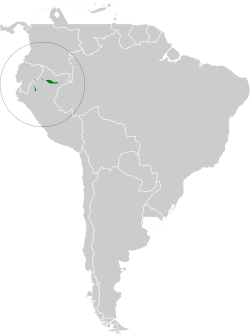 Distribución geográfica del tiluchí antiguo.