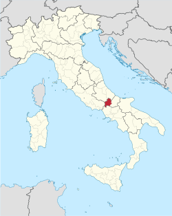 Isernia in Italy.svg