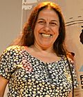 Archivo:Julia Calvo en la apertura del Festival de Teatro Adolescente (cropped)