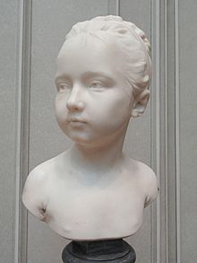 Archivo:Louise Brongniart by Jean-Antoine Houdon, 1777, marble - National Gallery of Art, Washington - DSC09982