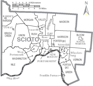 Map of Scioto County Ohio With Municipal and Township Labels.PNG