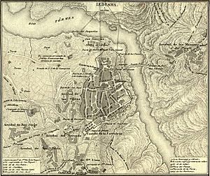 Archivo:Mapa de Ledesma, 1867, Francisco Coello