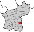 Mapa parroquia vilarpunteiro baralla