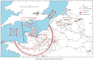 Archivo:Plan aéreo para el desembarco de Normandía, junio de 1944