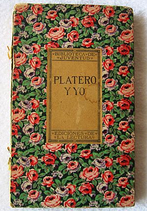 Archivo:Primera edicion de 1914 de PLATERO Y YO