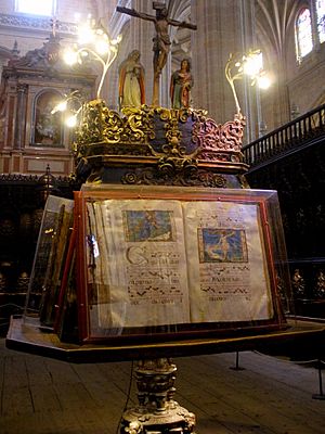 Archivo:Segovia - Catedral, coro 1