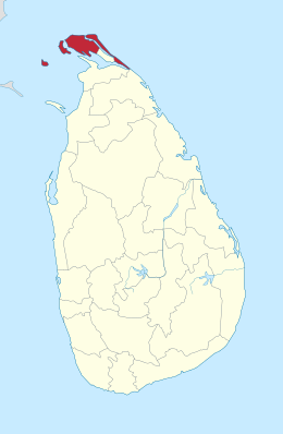 Sri Lanka districts Jaffna.svg