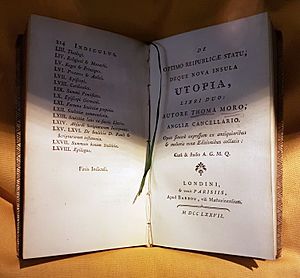 Archivo:Thomas More, Utopia, heruitgave 1777 (collectie CC, Maastricht)