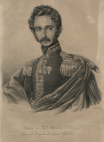 Archivo:Tomás Cipriano de Mosquera, joven, con uniforme