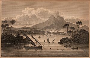 Archivo:View of the port of Black River in the Territory of Poyais