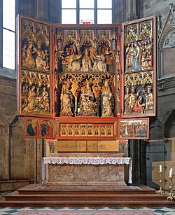 Archivo:Wien - Stephansdom, Wiener Neustädter Altar