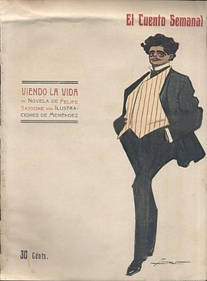 Archivo:1908-04-24, Viendo la vida, de Felipe Sassone, Tovar