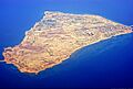 Aerial photograph of Sirri Island