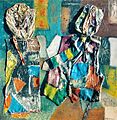Alberto Baumann Eredità del ventesimo secolo 1980 cm 100x100