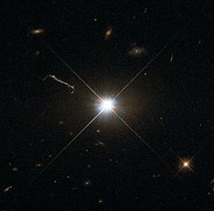 Archivo:Best image of bright quasar 3C 273
