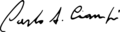 Carlo Azeglio Ciampi signature
