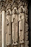 Cenral tympanum Chartres