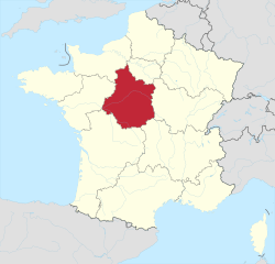 Centre-Val de Loire in France 2016.svg