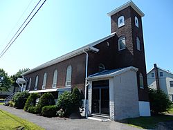 Delano Union Church, Schuylkill Co PA 01.JPG