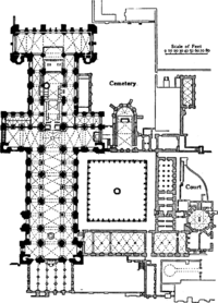 Archivo:EB 1911 Plan of Durham Cathedral