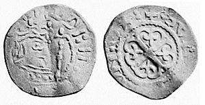 Archivo:Empress Matilda silver penny from the Oxford Mint