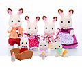 Famille Lapin Chocolat