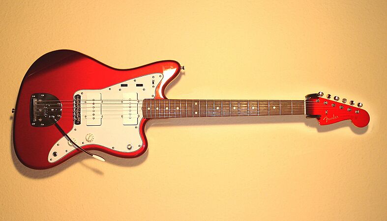Fender Jazzmaster rot