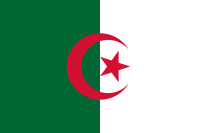 Bandera de Argeliaعلم الجزائر