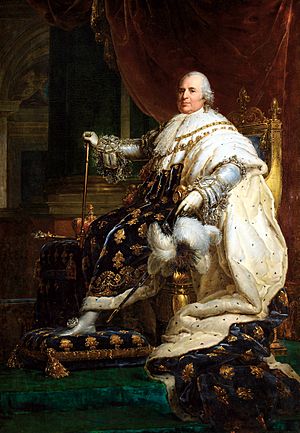 Archivo:Gérard - Louis XVIII of France in Coronation Robes