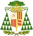 Historical Coat of Arms of Ecclesiastic Co-Prince of Andorra