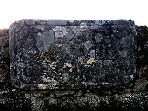 Archivo:Inscripción en piedra sobre el cauce del arroyo del Alcalfe (Navas del Madroño)
