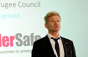 Archivo:Jan Egeland, Secretary General of the Norwegian Refugee Council on the panel discussion (10839978796)