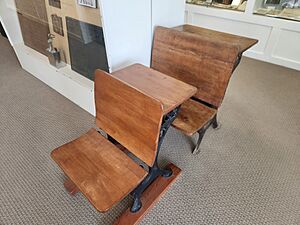 Archivo:Jeffersontown Historical Museum Desks