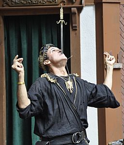 Johnny Fox performing at Maryland Renaissance Festival - 10