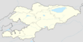 Kyrgyzstan adm location map