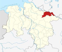 Locator map LG in Lower Saxony.svg