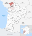 Locator map of Arrondissement Bressuire 2019
