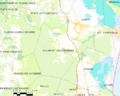 Map commune FR insee code 11322