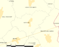 Map commune FR insee code 62591