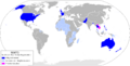 Map of SEATO member countries - de