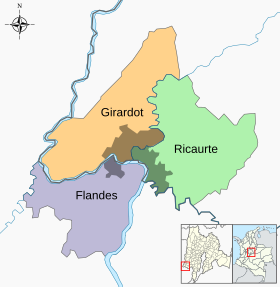 Mapa del área metropolitana de Girardot.svg