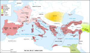 Mondo romano nel 49 aC allo scoppio della guerra civile.png
