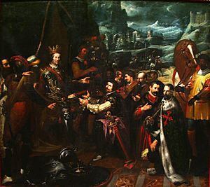 Archivo:Nombramiento del general Alonso por Juan II de Aragón para la guerra con Castilla