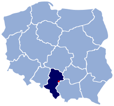 POL Dąbrowa Górnicza map.svg