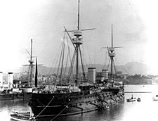 Archivo:Pelayo at Genoa, October 1892