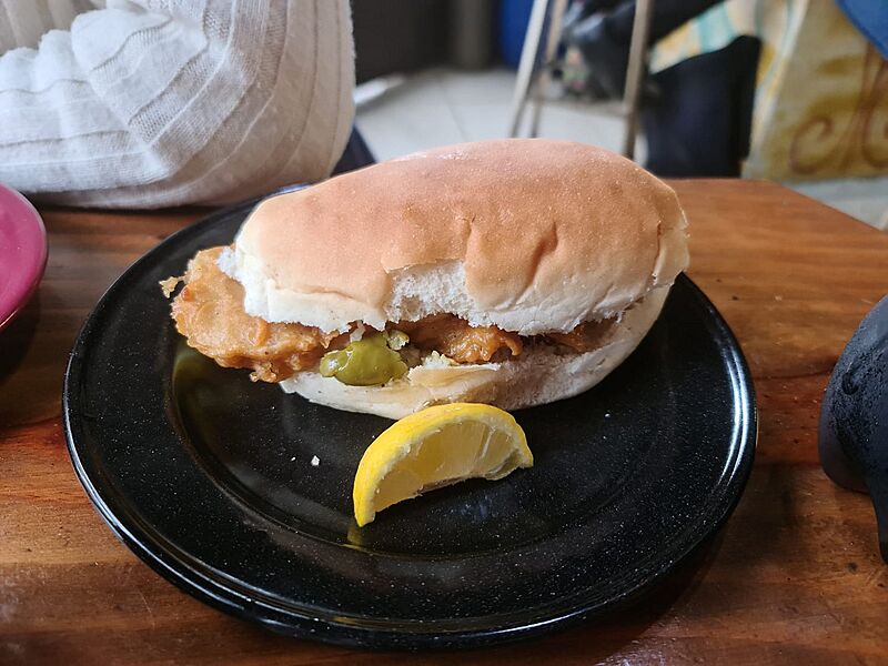 Pescado al pan 2