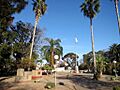 Plaza central Laguna Paiva